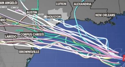 El sistema amenaza a Texas.