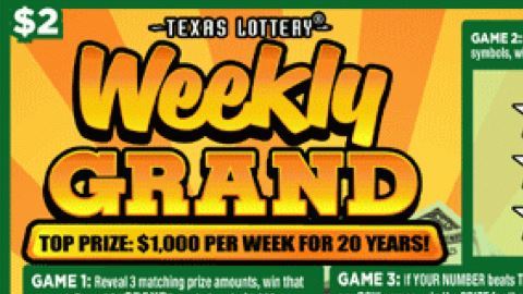 El juego "Weekly Grand".