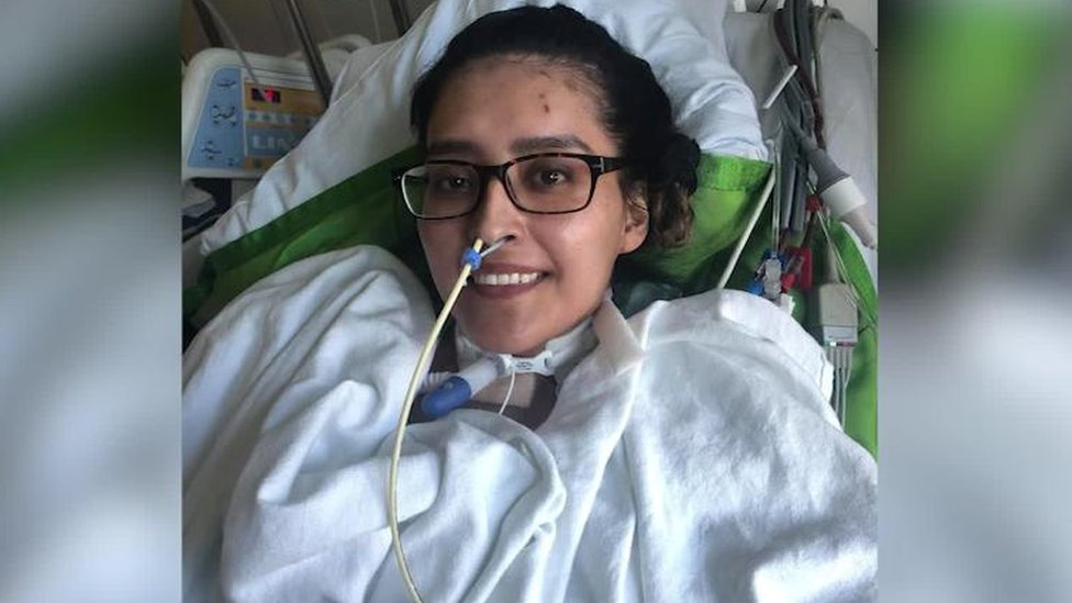 Mayra Ramírez tuvo que sometida a un trasplante doble de pulmón en EE.UU. tras enfermar de coronavirus.
