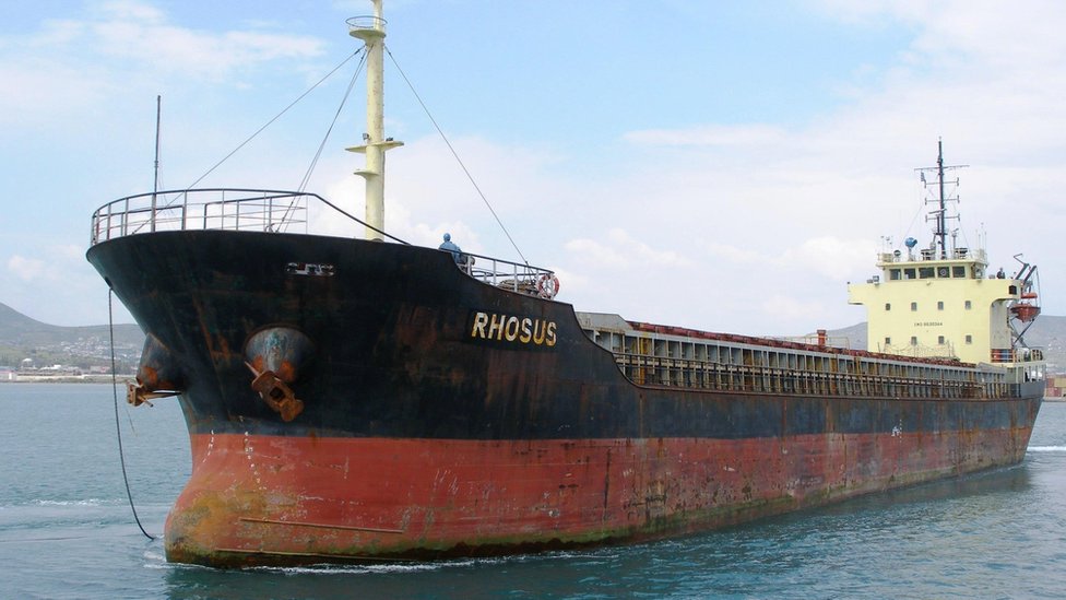 El MV Rhosus llegó a Beirut en 2013 con las 2,750 toneladas de nitrato de amonio.