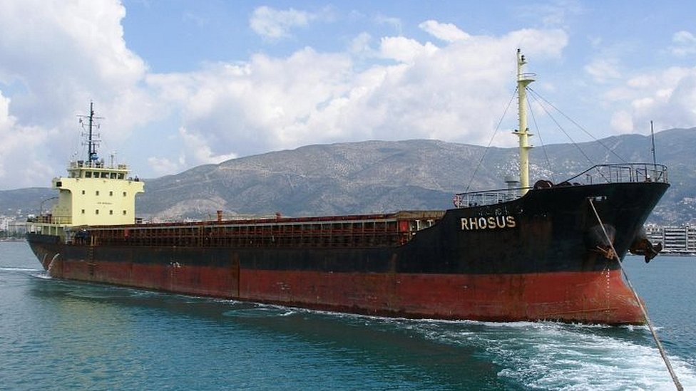 En 2013, un barco con bandera de Moldavia que transportaba nitrato de amonio llegó a Beirut.