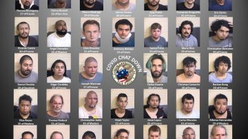 Arrestan a 34 depredadores sexuales en California.