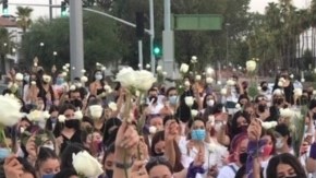 Protestan por asesinato de universitaria.