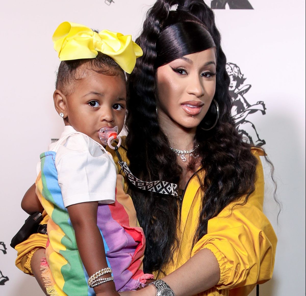 BEVERLY HILLS, CALIFORNIA - JUNE 17: Kulture Kiari Cephus and Cardi B attend the Teyana Taylor "The Album" Listening Party on June 17, 2020 in Beverly Hills, California. (Photo by Rich Fury/Getty Images for Def Jam Recordings)