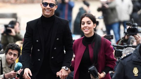 Cristiano Ronaldo y Georgina Rodríguez.