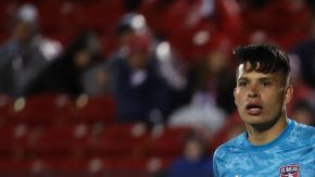 Jesse González en un partido con FC Dallas.