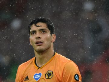 Raúl Jiménez, delantero del Wolverhampton.