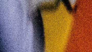 Un herido es atendido en Kenosha, Wisconsin.