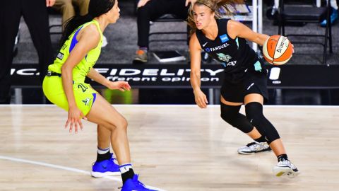 New York Liberty vs Dallas Wings.