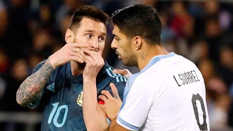 Messi y Suárez