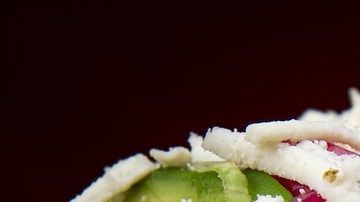 Los tacos en México no se preparan sobre tortilla crujiente.