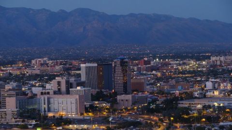 Panorámica de Tucson.