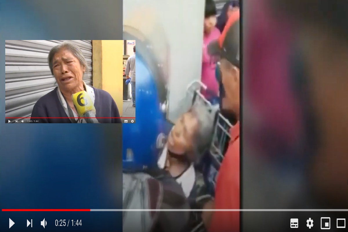 VIDEO: Abuelita vendedora de hierbas narra abuso de policías que le quitaron su mercancía