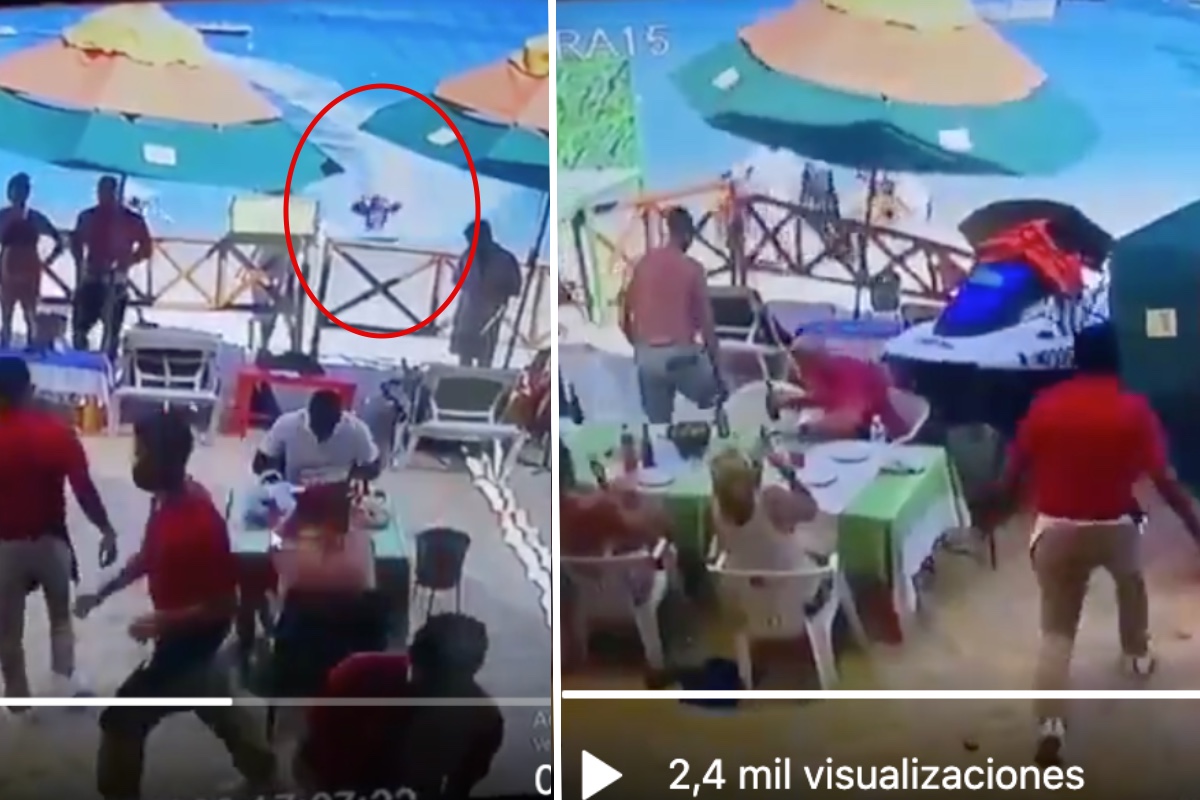 VIDEO: Turista estadounidense mata a a mexicano que vendía artesanías con moto acuática