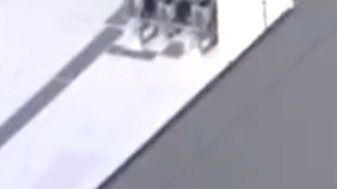 Imagen aérea cedia por Fox26AM del lugar del accidente.