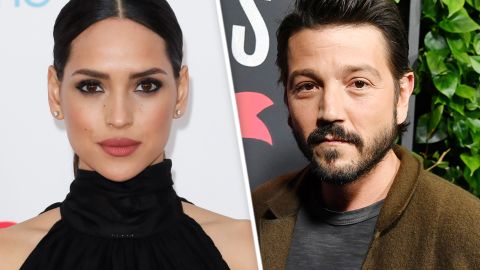 Adria Arjona y Diego Luna.