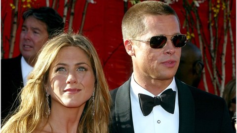 Jennifer Aniston y Brad Pitt