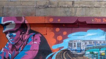 Homenaje a la paramédico Yadira Arroyo en la esquina de las avenidas Soundview y Morrison en El Bronx.