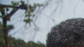 Un hombre intenta reparar su vivienda dañada por el paso del huracán Isaías, este viernes en Hato Mayor (República Dominicana).