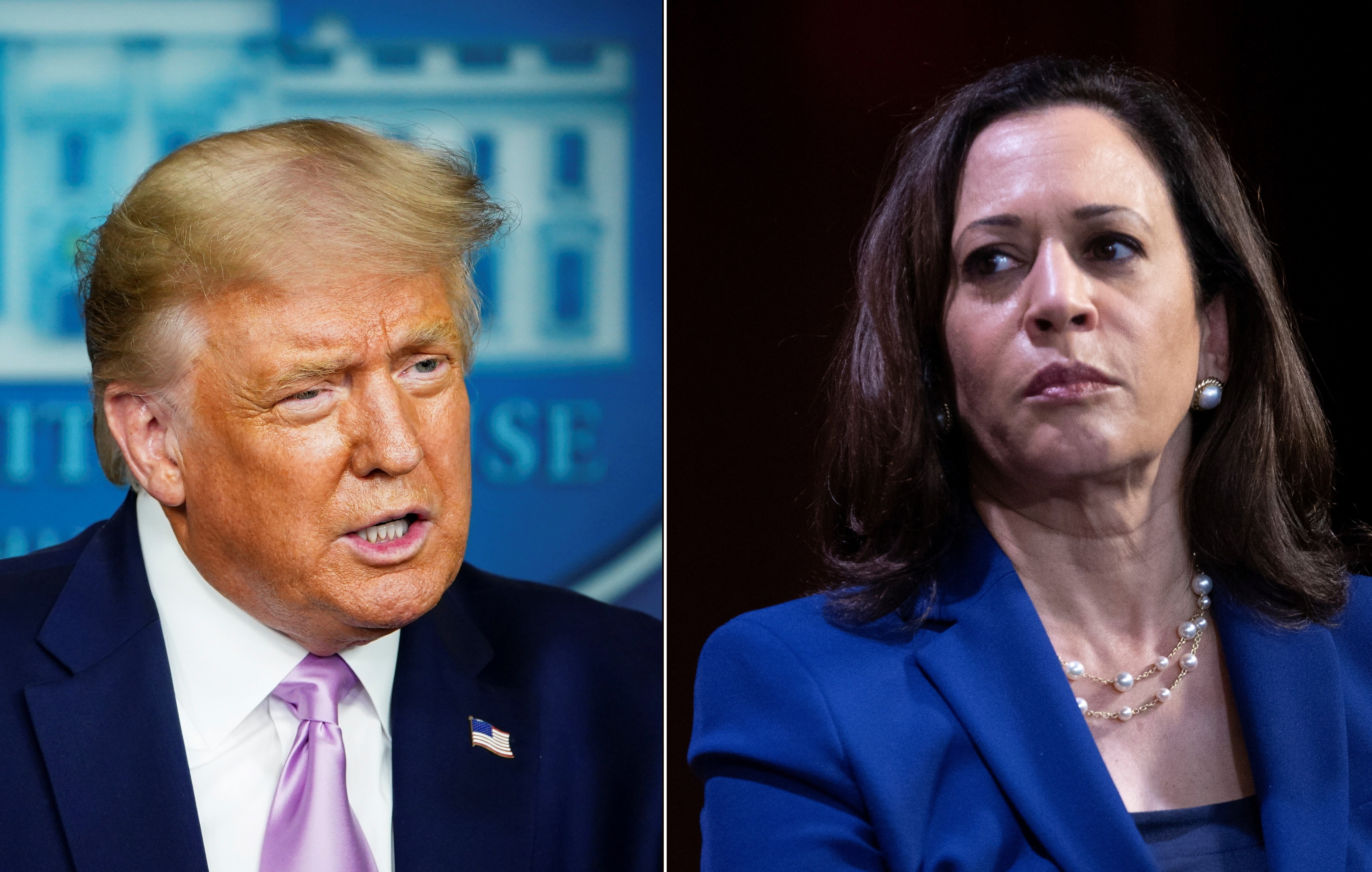 Trump Critica A Harris Después De Que Biden Anunciara Que Sería Su ...