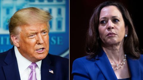 Trump espetó que Harris fue fue "desagradable" e "irrespetuosa" con Biden.