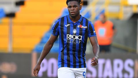 Duván Zapata, delantero del Atalanta.