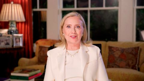 Clinton habló en la tercera noche de la Convención Nacional Demócrata.