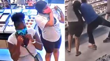 El incidente ocurrió en First Colony Mall.