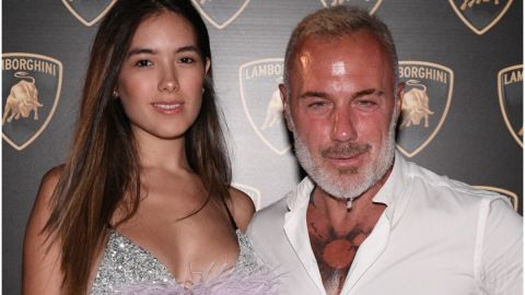 Gianluca Vacchi y Sharon Fonseca