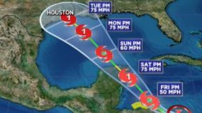 Texas en la mira de una de las tormentas.