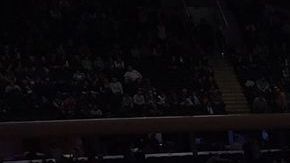El Madison Square Garden durante el Knicks - Nuggets de la noche del viernes.