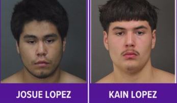 Josué López (izq) y su hermano Kain han sido arrestados.