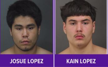 Josué López (izq) y su hermano Kain han sido arrestados. 