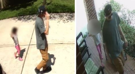 Captura de video de vigilancia.