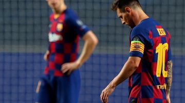 Un año más de decepción europea para Leo Messi.