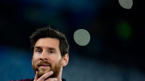 Leo Messi tiene pie y medio en el Manchester City.