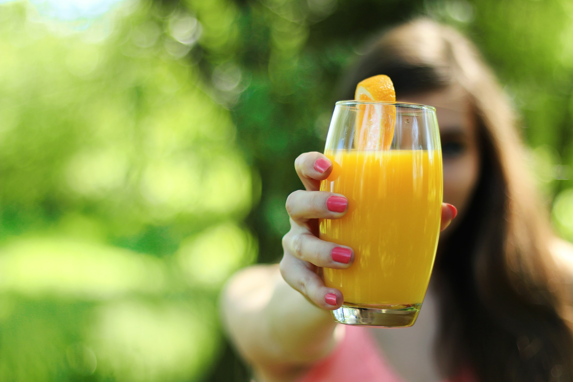 Jugo de naranja.