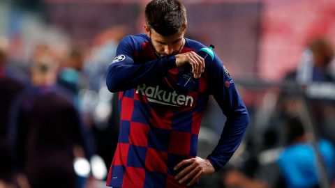El defensa catalán Gerard Piqué.