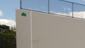 Squash on the handball courts at Robert Venable Park
