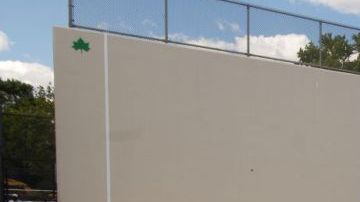 Squash on the handball courts at Robert Venable Park