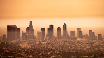 El pasado jueves la ciudad de Los Ángeles estaba cubierta de humo.