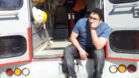 Daniel Gatica es un médico residente en Orán, Salta.