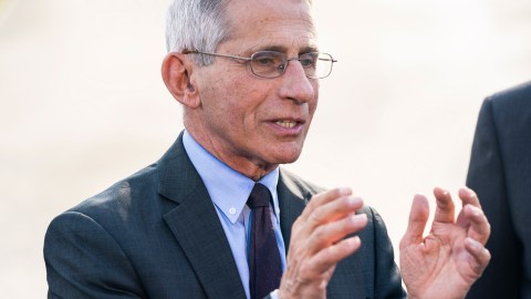 Fauci aseguró que él mismo se pondría la vacuna cuando sea seguro