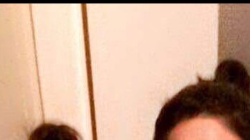 La víctima Ashley García con sus tres hijos.