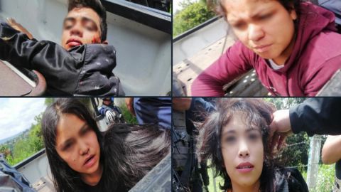 FOTOS: Jovencitas asesinas matan a balazos a tres policías y dejan herido a otro