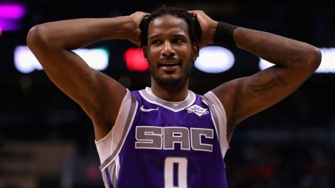 Trevor Ariza en su paso por los Sacramento Kings.