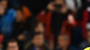 Lionel Messi entrenando con el Barcelona.