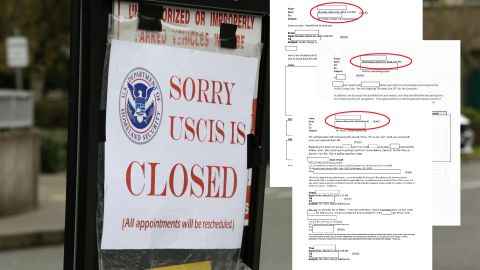 Los hechos ocurrieron antes del cierre de  las oficinas de USCIS por la pandemia de coronavirus.