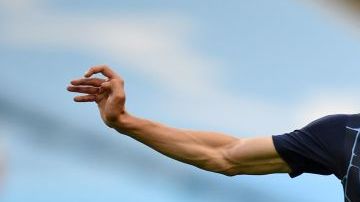 Phil Foden con el Manchester City.