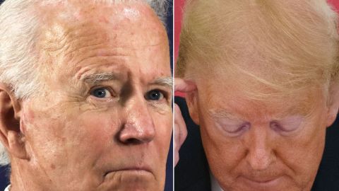 Biden critica a Trump en un momento de baja aprobación para el presidente.